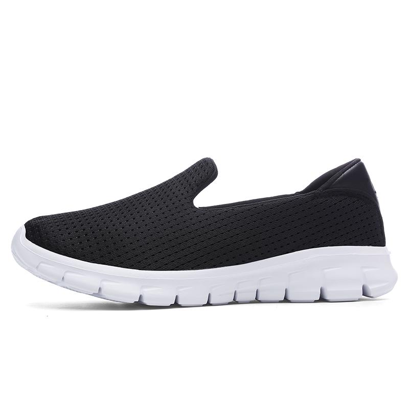 Neue Damenschuhe, Stoffschuhe mit weicher Sohle, große Damenschuhe, lässige Mesh-Schuhe, sportliche, lässige Damenschuhe mit flachen Absätzen 39