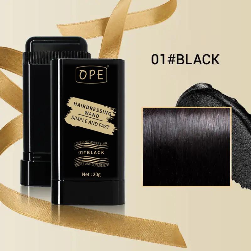 Haarstab-Abdeckung für weißes Haar, lichtechte Haarfarbe, Creme, tragbar, zum Färben von Bart, multifunktional, schnelle Färbung, magische, wasserdichte, dauerhafte Haarfarbe
