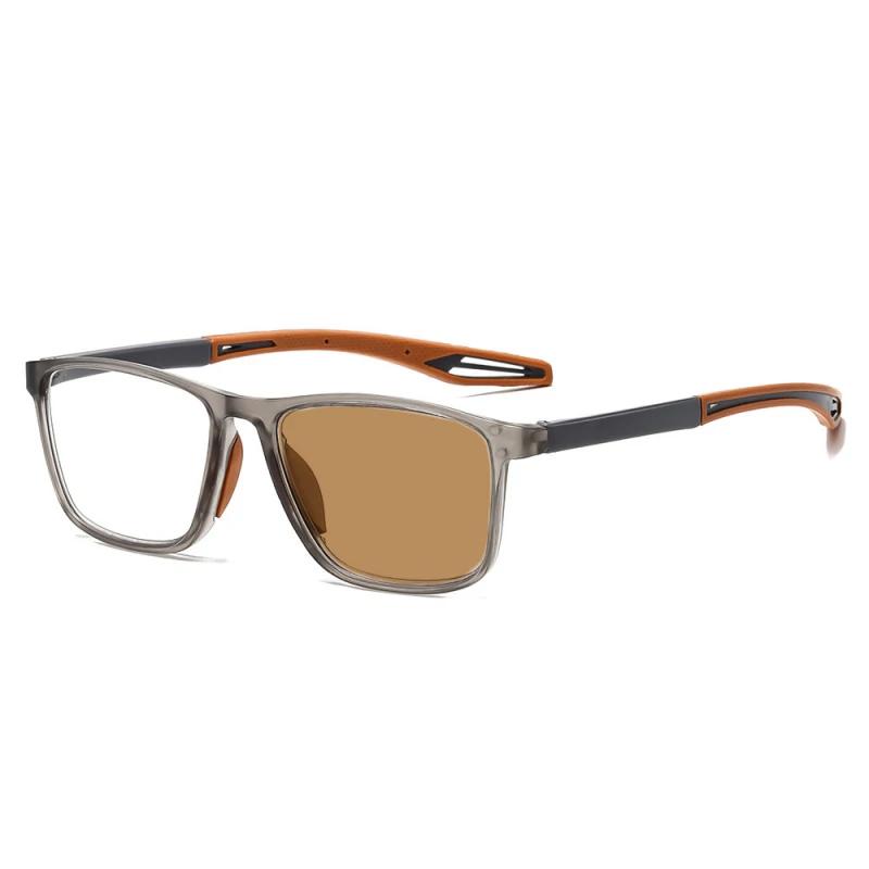 Vintage Weitsicht Photochrome Brille Fashion Sqaure HD Linse Lesebrille Männer Frauen Intelligente Sonnenbrille 0+1.0+2.0+4.0 +1.5