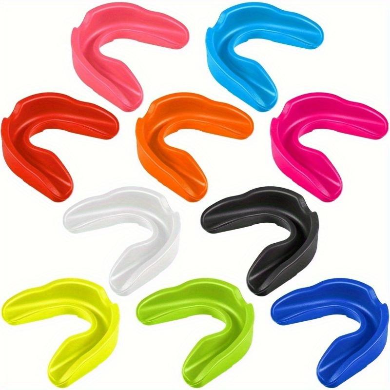 10 Stück Silikon Sport Mundschutz für Boxen, Basketball, Fußball, Hockey, Karate, Football - Schützender Zahnschutz für Kontaktsportarten 10pcs