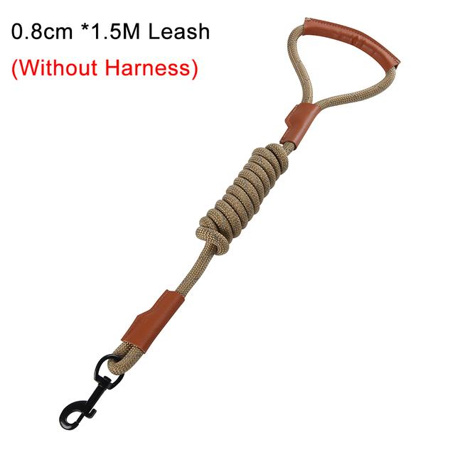 Robustes Hundegeschirr mit Griff, explosionsgeschützter Brustgurt für Haustiere, reflektierendes Geschirr für Labrador und Bulldoggen, Hundezubehör S (Chest 36-50cm) gray