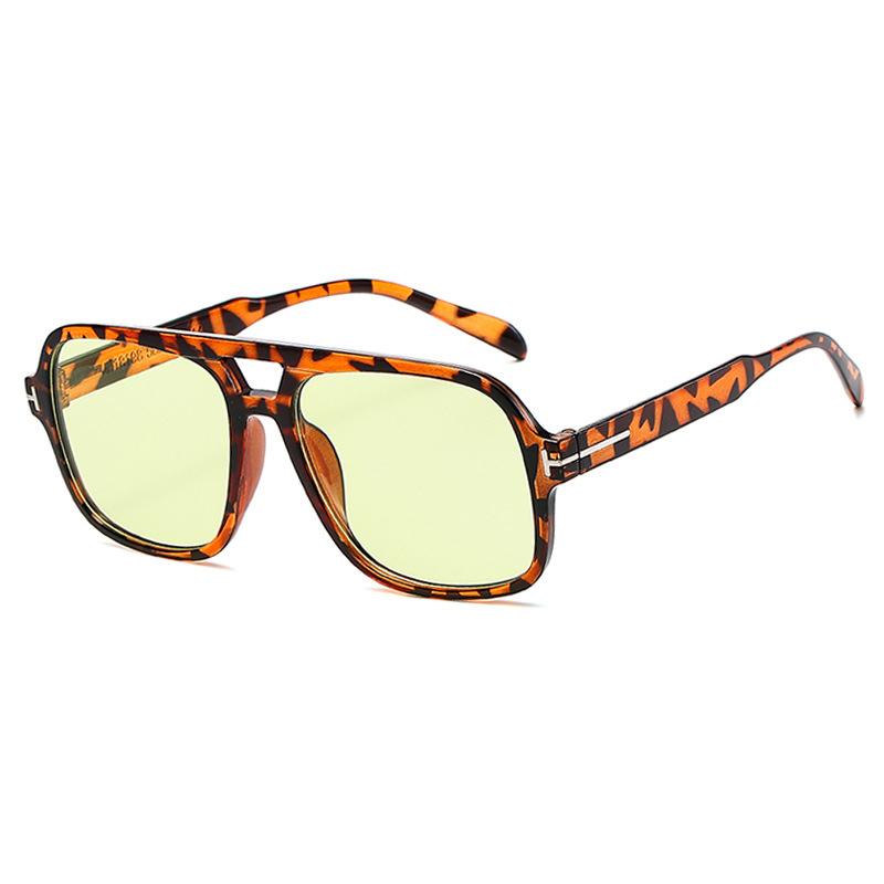 Übergroße Punk-Sonnenbrille für Damen, klassische Sonnenbrille, Retro-Sonnenbrille für Herren, Sonnenschutz, UV-Schutz, nicht polarisiert, modisches Accessoire orange