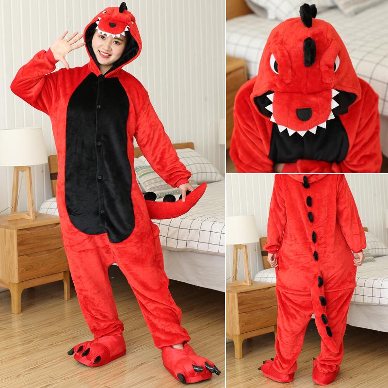 Tier Katze Tiger Kigurumi Einhorn Onesie Erwachsene Teenager Frauen Männer Pyjamas Lustige Flanell Warme Weiche Nachtwäsche Overall Onepiece Overall Cosplay Kostüm 120cm