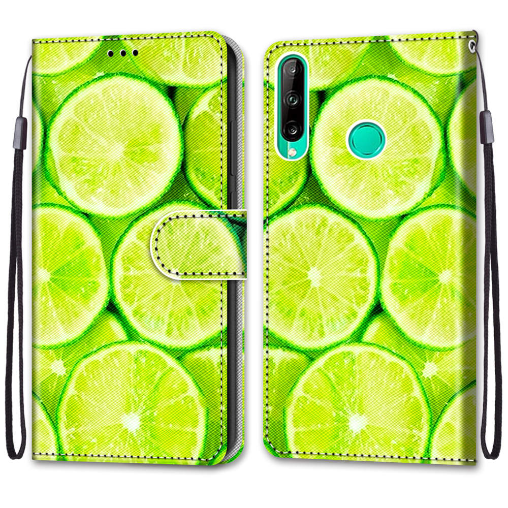 Luxuriöse Schutzhülle im Brieftaschen-Stil aus lackiertem Leder für Huawei Y5 Y6 Y7 Y9 P30 P40 P20Lite/Mate 20 Lite/P Smart Z/Nova 6SE Huawei P30 Pro