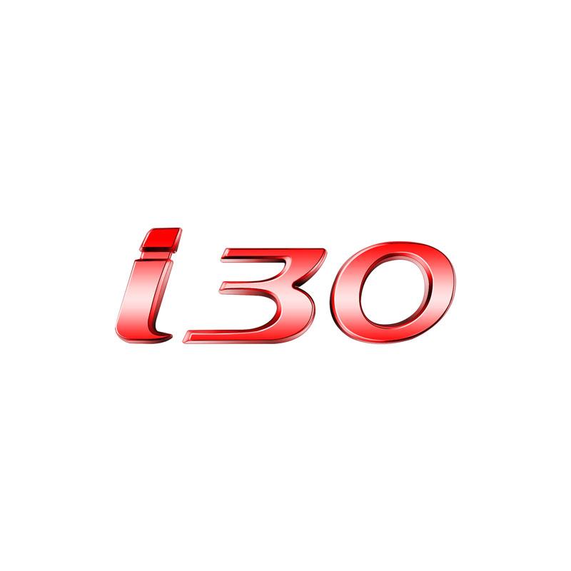 Autoaufkleber für I30 I40 I10 I20 Ix25 Ix35 N Line, glänzend schwarz, Logo, Buchstabendekoration, Emblem, Heckklappenabzeichen, Autozubehör