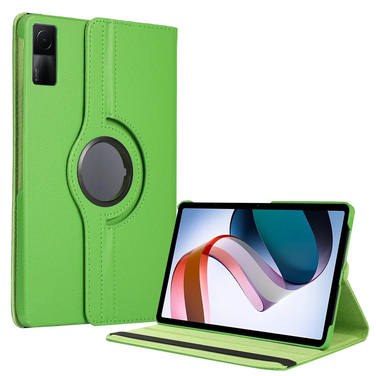 360 Grad drehbare Hülle für Xiaomi RedMi Pad SE 11 10.6 2023 Ständerhalter-Abdeckung Xiaomi Pad 5 11 Pro Mi6 PU-Leder-Tablet-Hüllen Xiaomi Pad 7 11.2in