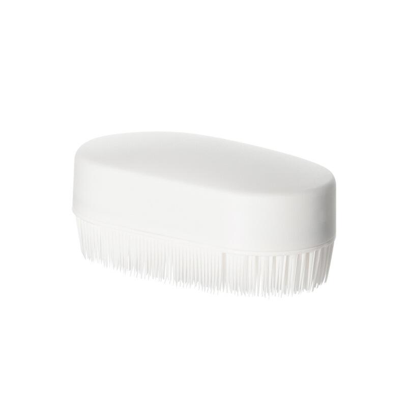 Kleidung Schrubber Multifunktionale Weiches Fell Schuhe Pinsel Haushalt Kunststoff Griff Wäsche Pinsel Reinigung Liefert weiß