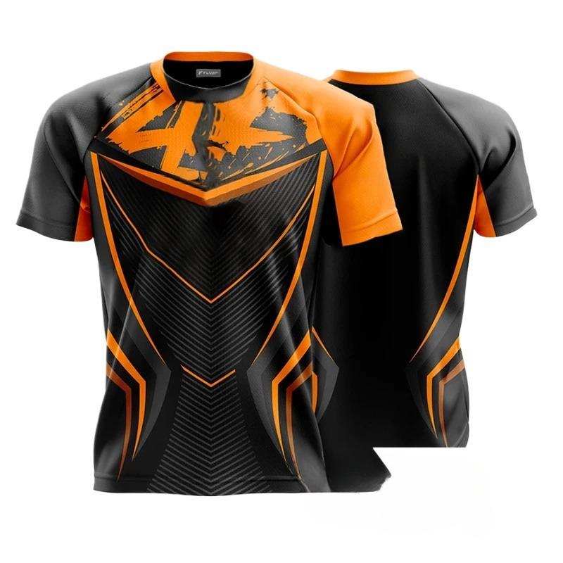 T-Shirts für Herren Schnelltrocknende T-Shirts Hemd Uniformen Spiel Wettkampfkleidung Bedruckte T-Shirts Jungen Atmungsaktives Sport-T-Shirt 4XL