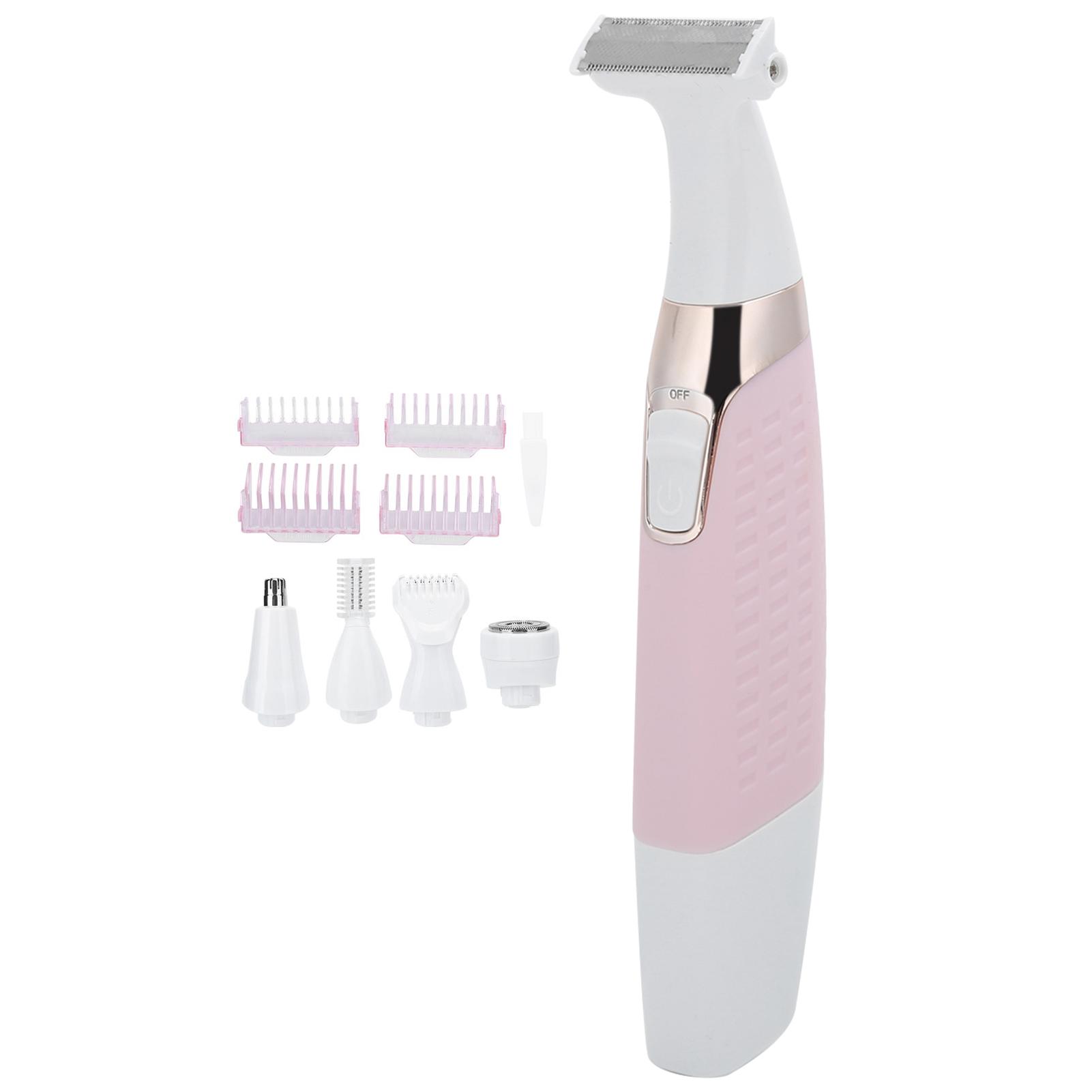 Elektrischer Körper-Epilierer USB Wiederaufladbar Damenrasierer Schmerzlos 5 In 1 Haarentfernungsmaschine