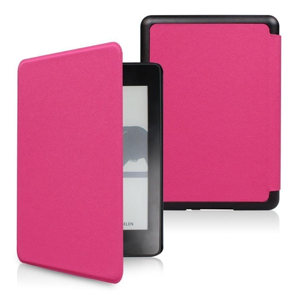 10./11./12. Generation 6 6,8 7 Zoll E-Reader-Hülle Smart Funda für Kindle Paperwhite 1/2/3/4/5 2024 DP75SDI KPW 1 2 3 rose rot