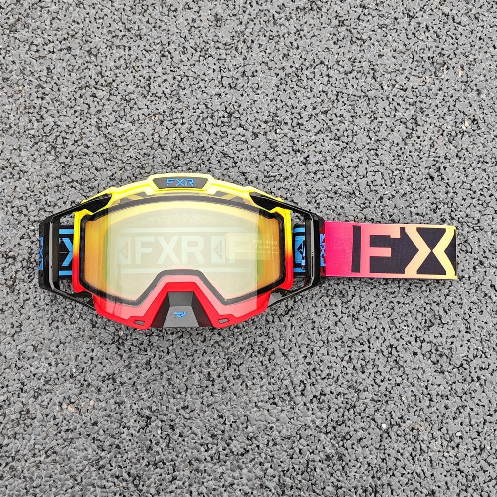 FXR Motocross Brille HD Linse Motorrad Antibeschlag Brille Fahrbrille Herren Moto MX MTB Sonnenbrille Dirtbike Zubehör