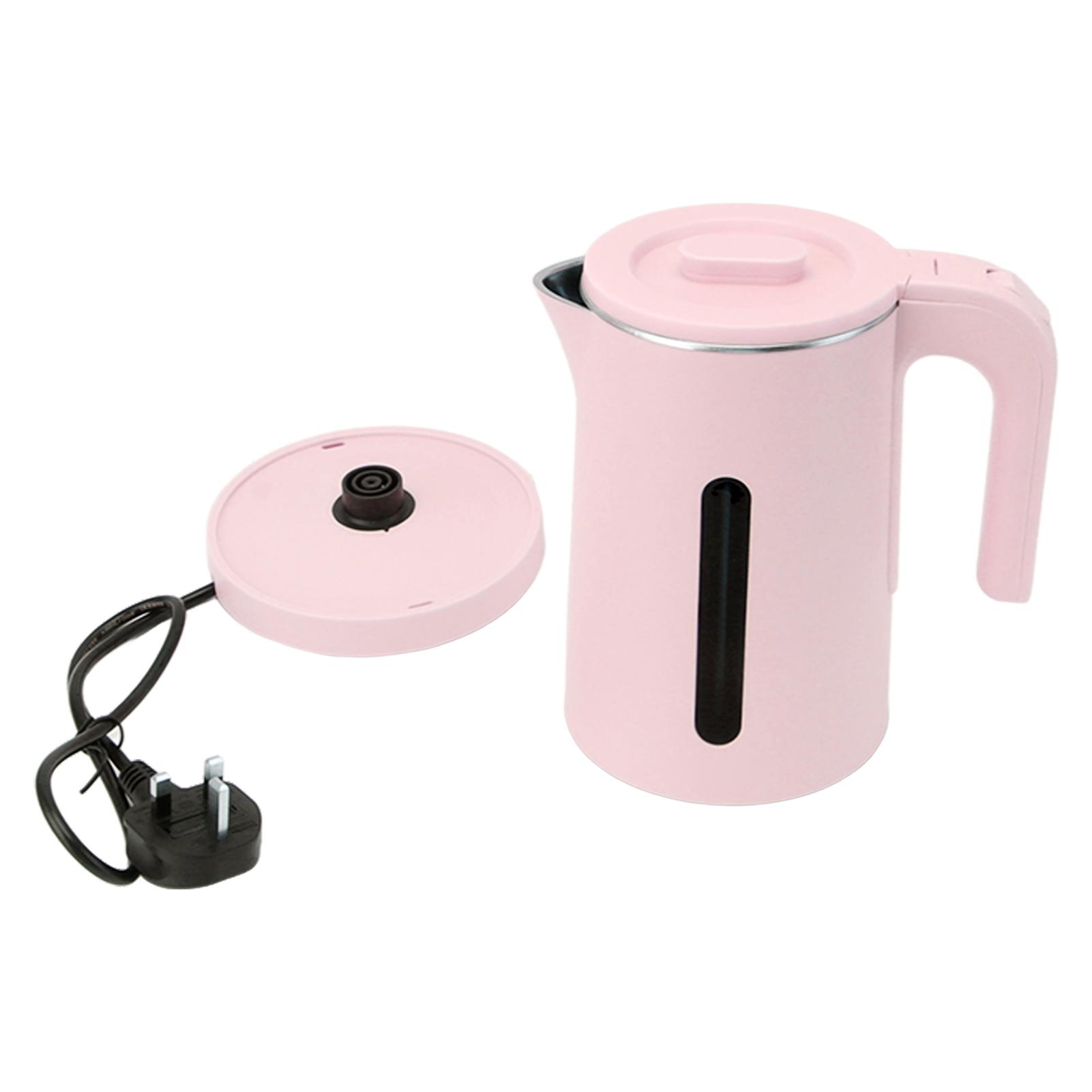 Edelstahl Wasserkocher Doppel Schichten 2000W 2L Auto Off Frei Von BPA Heißer Wasser Wasserkocher für rosa