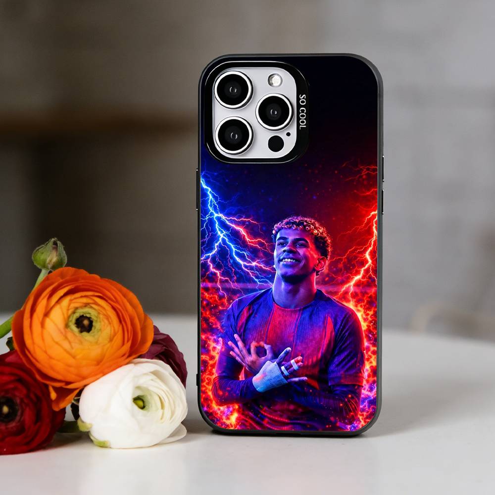 L-Lamine Y-Yamal Handyhülle Für iPhone 17,16,15,14,13,12,11 Plus,Pro Max,XS,Bunte Silberne Handyhülle Funda Cover iPhoneXSMAX