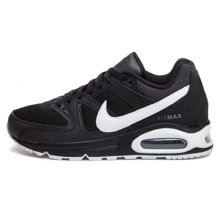 Nike Air Max Command Schwarz Weiß Herren Sneaker Cool-Grau 629993-032 45 black