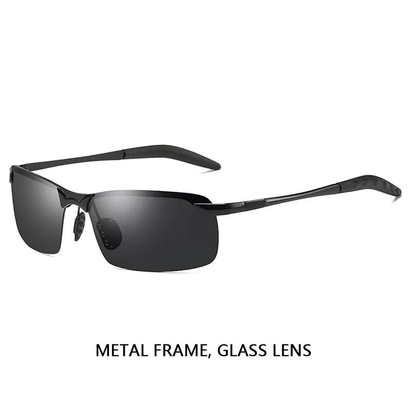 Herren-Sonnenbrille, Nachtsichtbrille, Herren-Fahrer-Nachtsichtbrille, verspiegelte Nachtlinse, Damen-Sonnenbrille, nicht polarisiert, Modeaccessoire