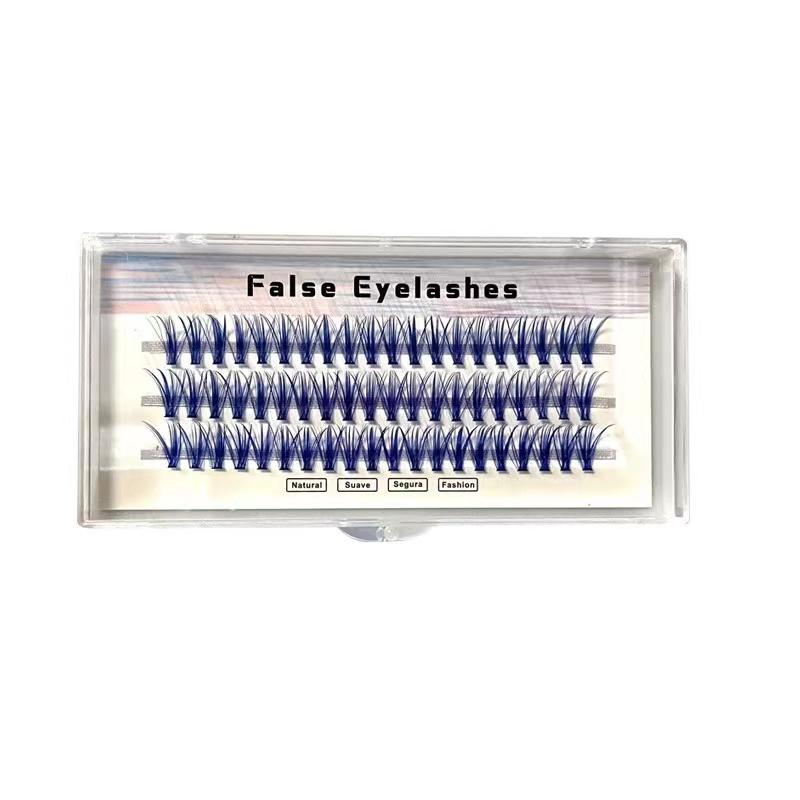 1 Box bunte einzelne Wimpern professionelle Augen Make-up Pfropfen falsche Wimpern für Wimpernverlängerung 13mm