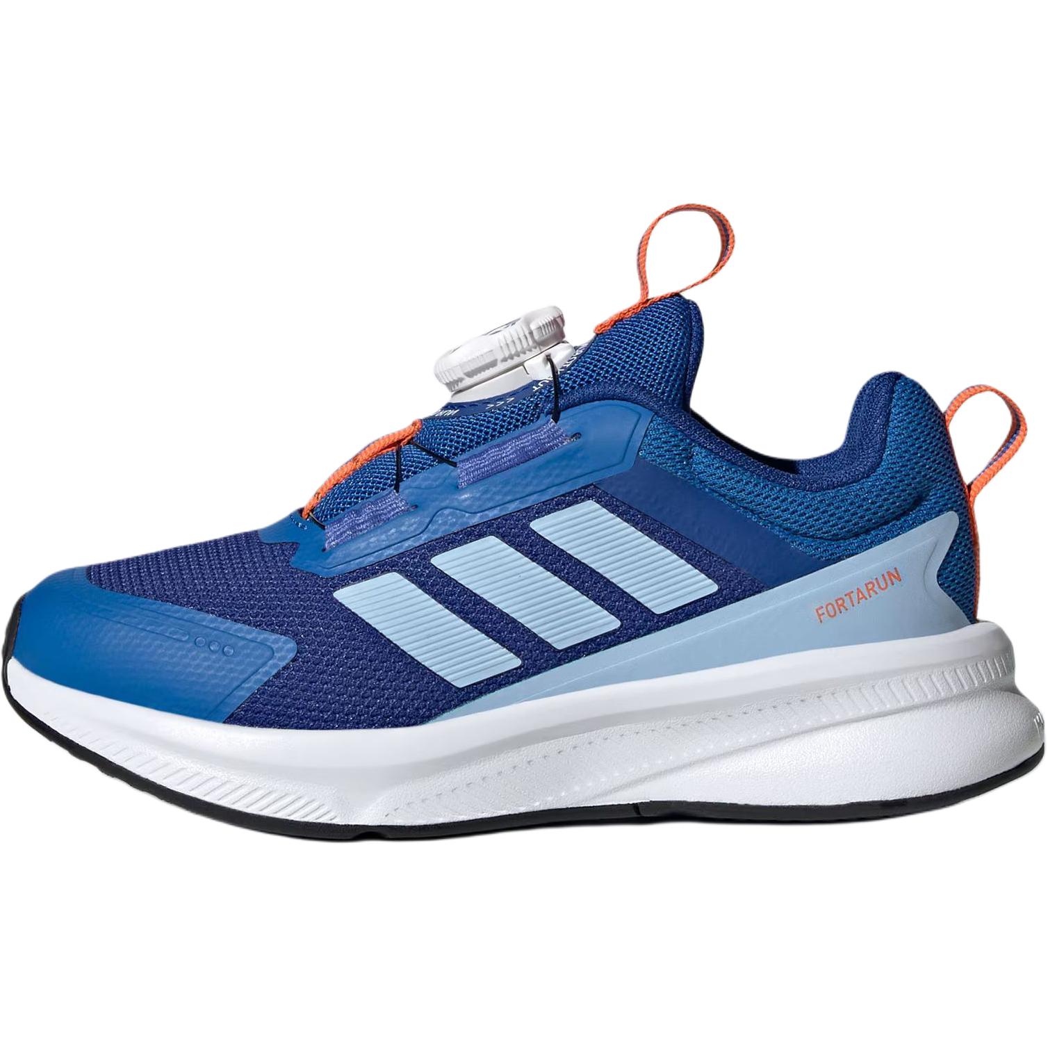 Adidas Fortarun 4.0 Vielseitig Bequem Modisch Langlebig Low-Top Kinder Laufschuhe Kinder Laufschuhe Königsblau Hellblau Air-Force-Blau HP3587 29