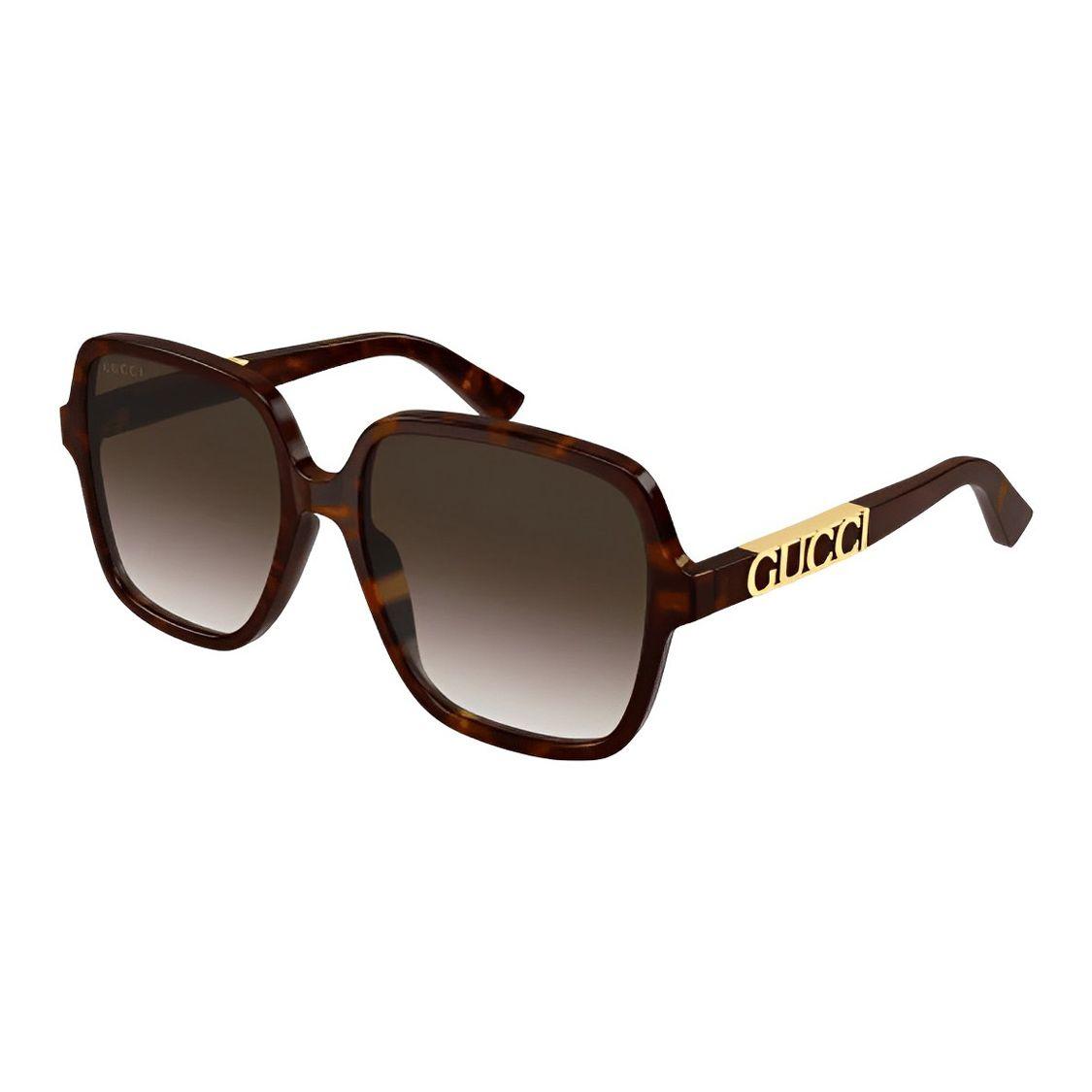 Gucci Modetrend Quadratische Sonnenbrille Damen Sonnenbrille GG1189SA-003-59 Dust Bag+Eyeglass Case (Random Color),F