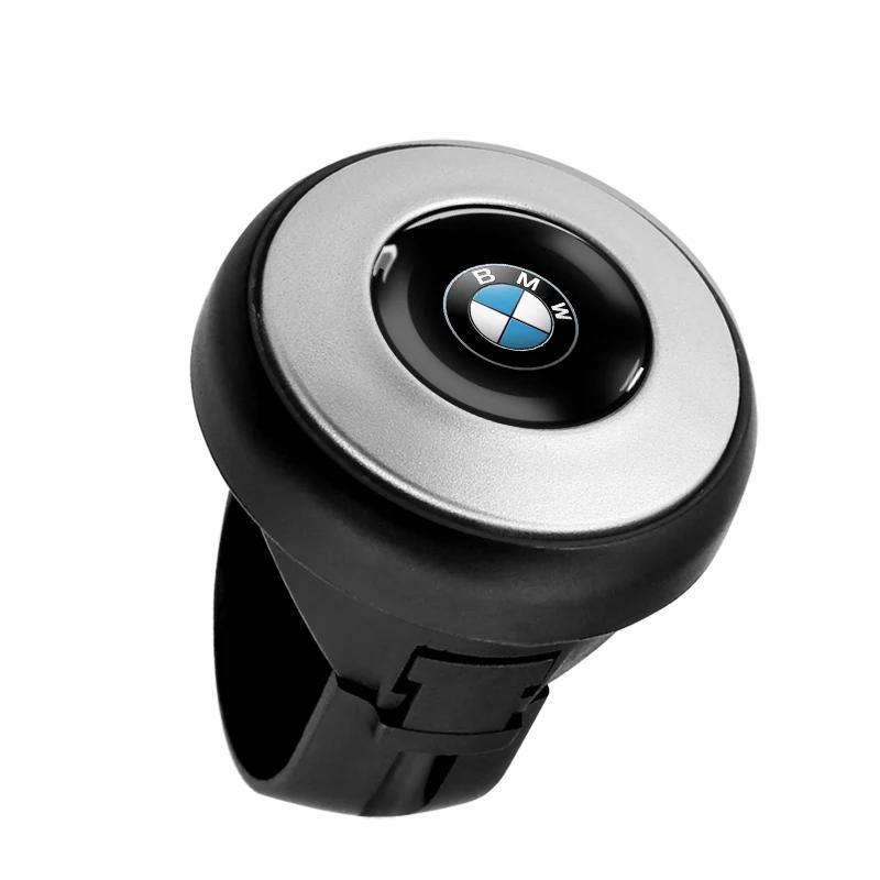 360 Grad Drehbar M LOGO Auto Lenkrad Booster Lenkradknauf Kugel Für BMW E61 E81 E87 1 2 3 4 5 6 7 Serie X1 X3 X4 X5 X6 F20 E90 schwarz