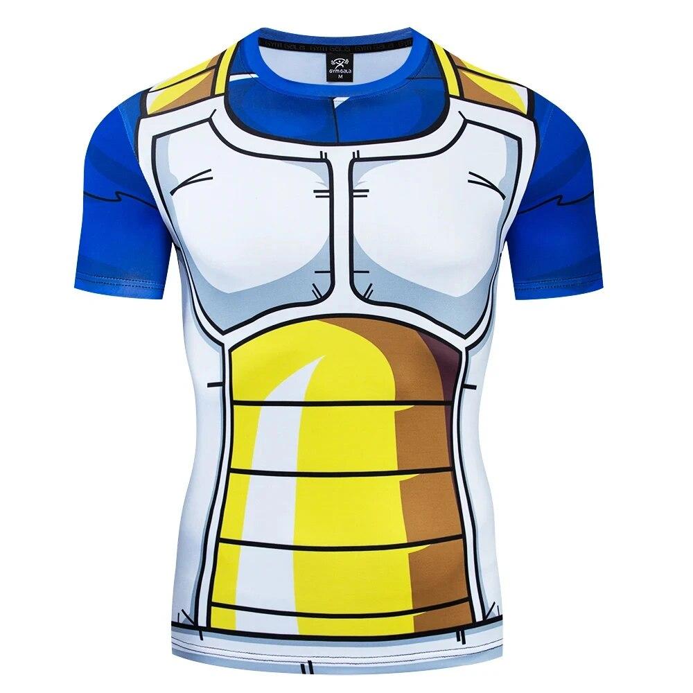 3D Goku T Hemd Männer Sommer Fitness Tops Kickboxen Shirts Bjj Gym Rashguard Mma Boxen Goku T Shirts Männer trikots Muay Thai XXXXXL