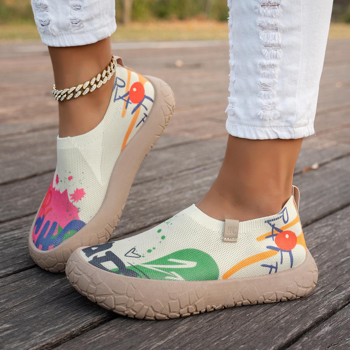 Damen Frühlings- und Sommerschuhe, Freizeit-Flats, Mehrfarbige Schuhe, Leichte und Atmungsaktive Schuhe sind Geeignet für Outdoor-Freizeit-Sport, Damenschuhe 42 khaki