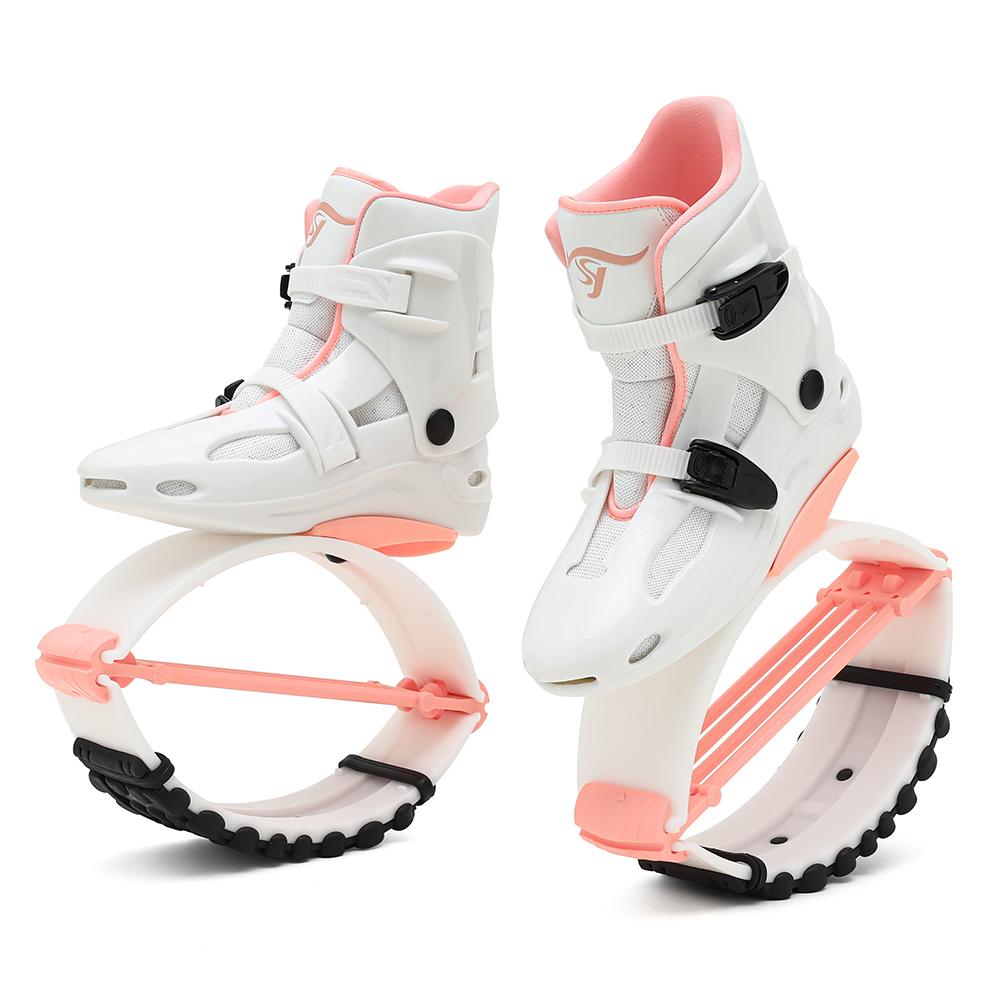 4T Känguru-Sprungschuhe, springende Sport-Fitness-Sprungstiefel für Damen, Rebound-Workout, Bodybuilding L 36-38(4T)