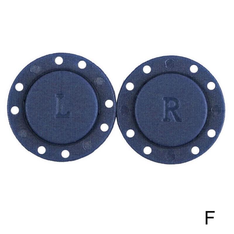 Unsichtbare magnetische Druckknöpfe Knopf-Set Zubehör Handtasche Geldbörse Taschen Nähen Geldbörse L1B9 navy blau