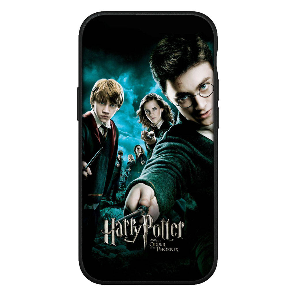 für Samsung Galaxy S24 S23 iPhone 15 14 Xiaomi Redmi Note 13 12 11 8 Plus 10 9 Pro Max X XR Handyhülle Zauberstab Ring Harries Potters Art OPPO Huawei Cover for Samsung Galaxy S9 Plus himmelblau