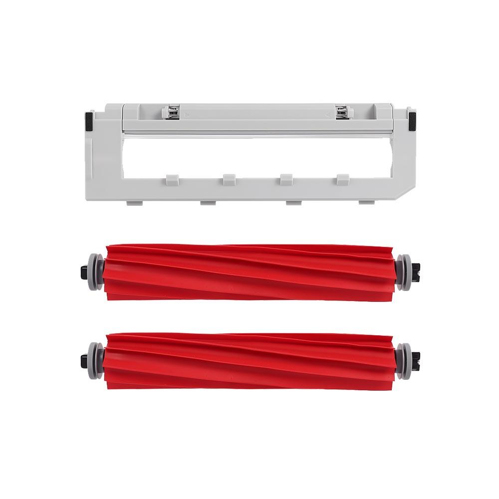 Hauptwalzenbürste mit Abdeckung für Roborock T7S/T7S Plus/S7/S7Max /S7 MAXV Ultra/G10/G10S/G10S PRO/S70/S75 Staubsaugerteil as the picture dunkelgrau