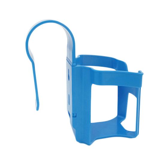 Schwimmbad-Rack-Clip-Design, einfache Bedienung, multifunktionales Lagerregal für oberirdische Pools L blau