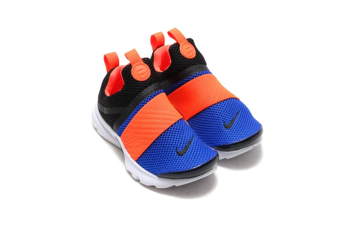 Nike Presto Extreme Abriebfeste Niedrige Kinder Lifestyle Schuhe Schwarz Orange Blau Kinder im Alter von 3 7 Jahren 870023-004 31 red