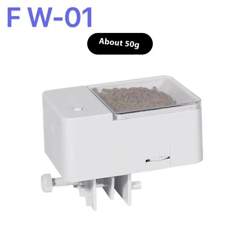 LED Aquarium Digitales Aquarium 500 ml Intelligenter Digitaler Automatischer Fischfutterautomat mit Timer Haustierfütterung Fischfutterspender Futter