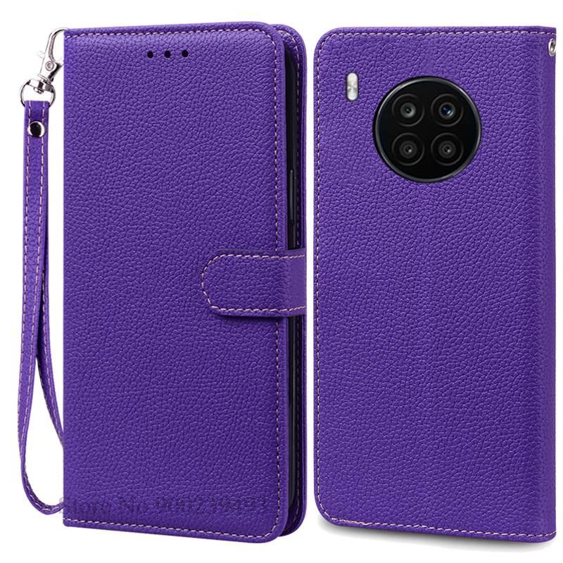 Für Honor 50 Lite Hülle NTN-L22 NTN-LX1 NTN-LX3 Brieftasche Leder Buch Klapphülle Für Huawei Honor 50 Lite Hülle Handyhülle Fundas For Honor 50 Lite