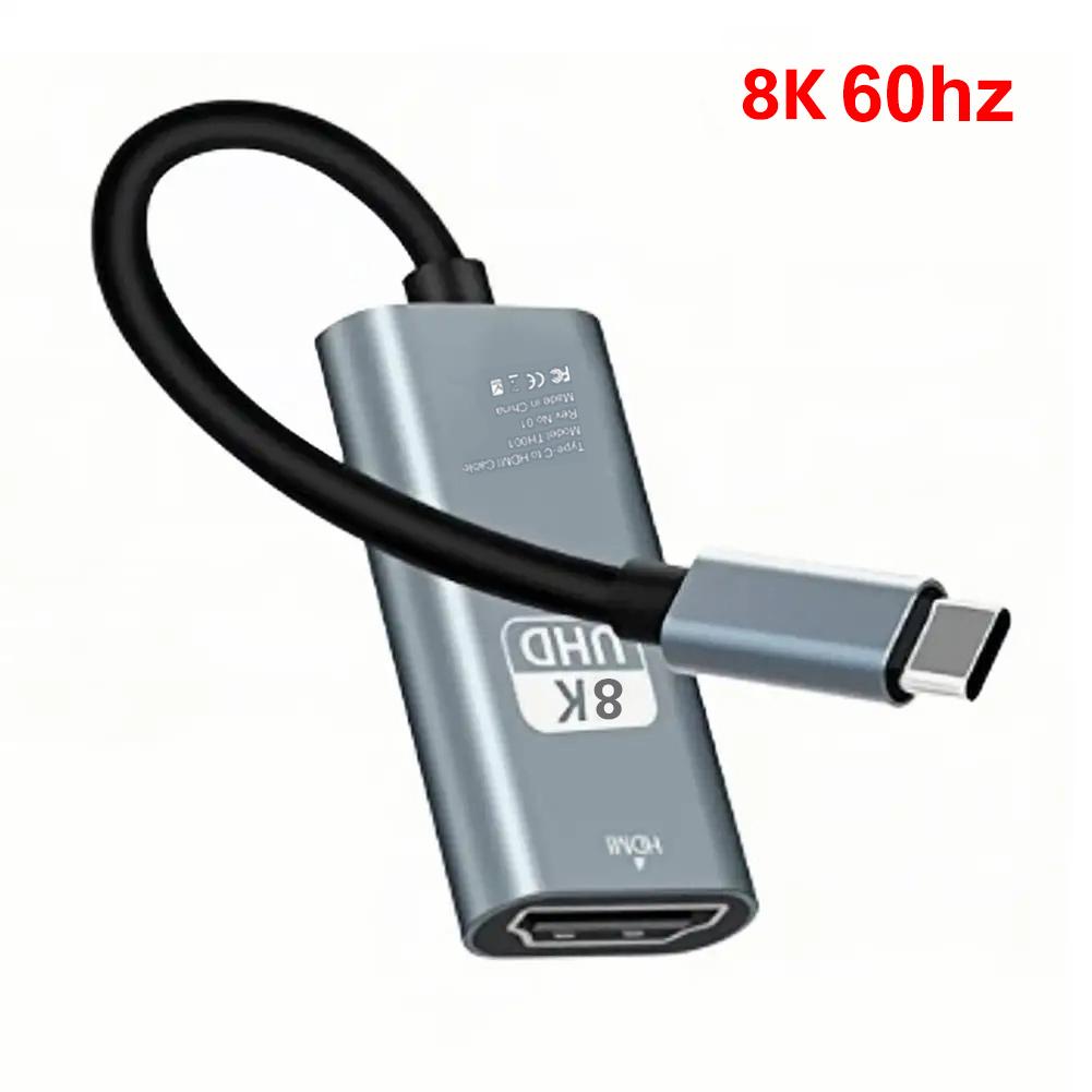 4K @ 60Hz/30HZ Typ C zu HDMI-kompatibel Kabel USB C zu HD-MI Video Kabel USB 3,1 HDMI Kabel Adapter für MacBook Laptop