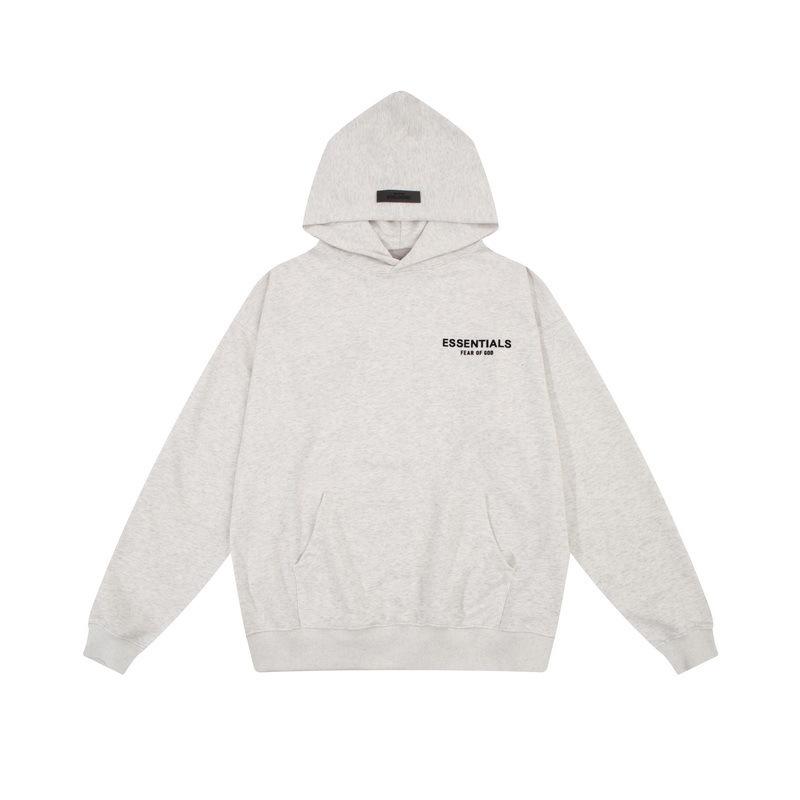 Unisex Trendiges FOG Logo Beflocktes Hoodie & Jogginghosen Set für Herbst/Winter Small