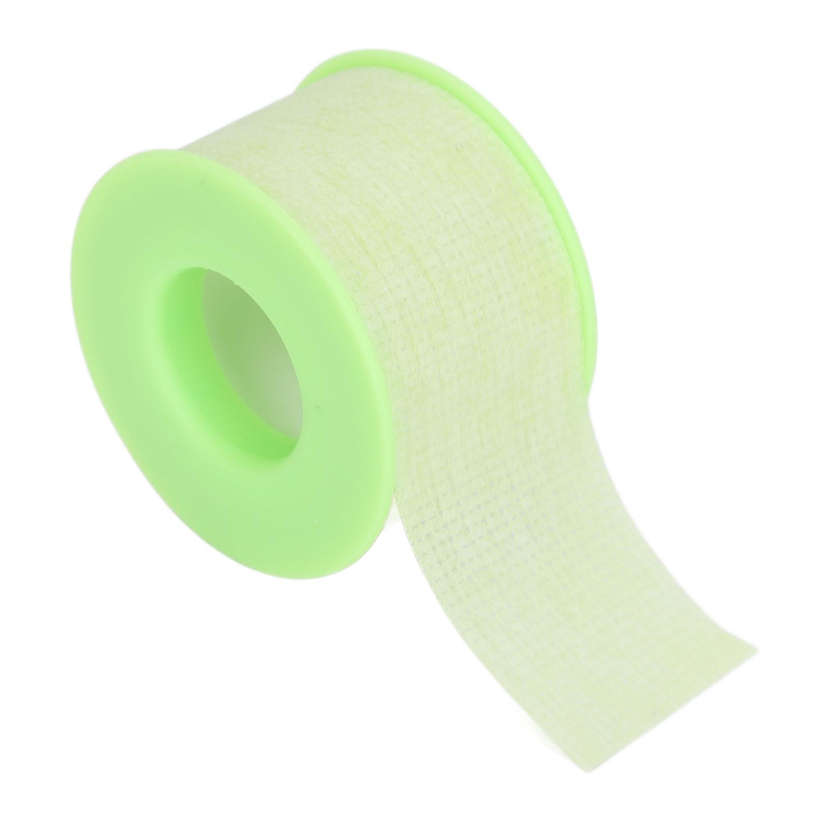 2,5 cm Wimpern Klebeband Atmungsaktiv Wasserdicht Tragbare Weiche Silikon Gel Wimpern Verlängerung Band grün