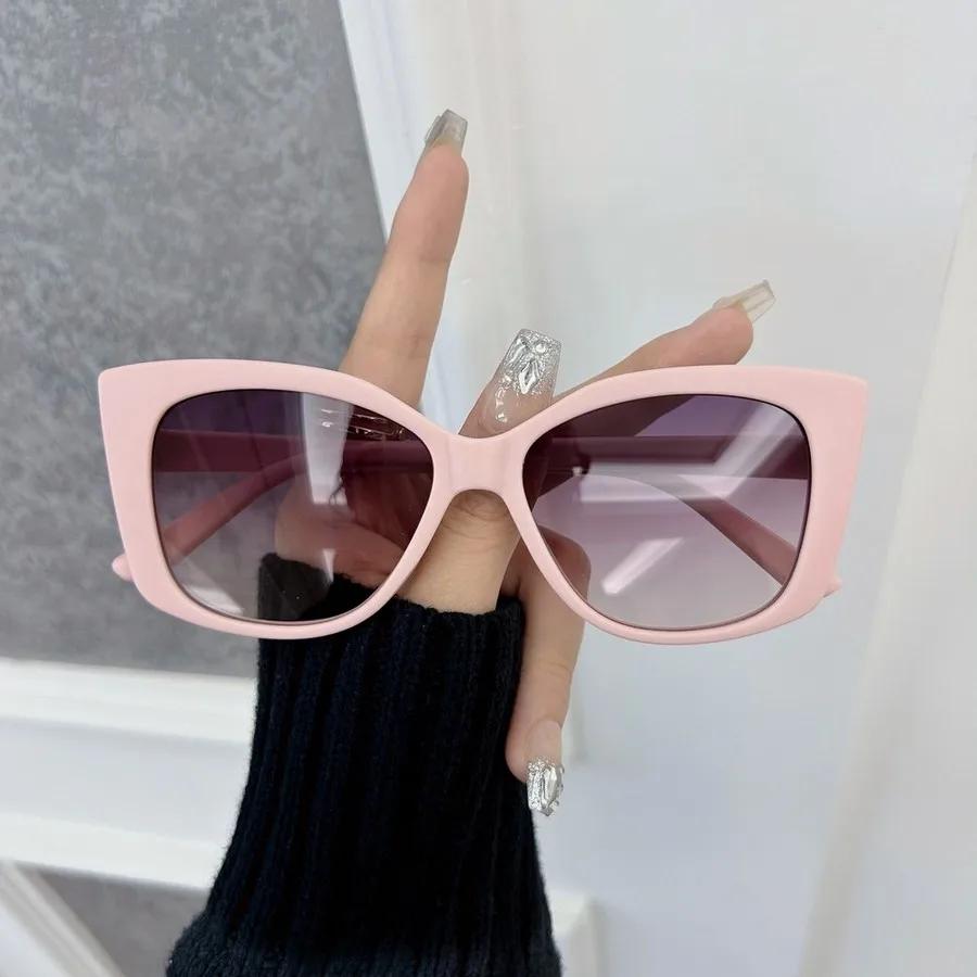 Retro Quadratische Designer Sonnenbrille Damen Herren Katzenaugen Rahmen Vintage Sonnenbrille Weiblich Männlich Mode Oculos De Sol Other