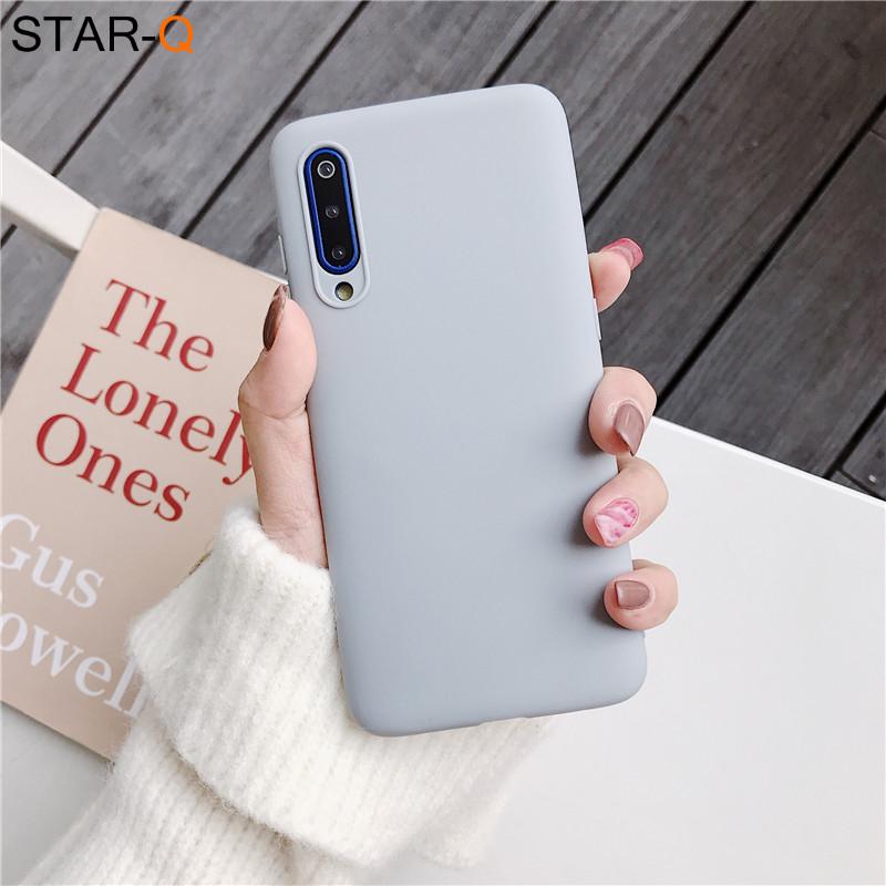 Candy Color Silikon Handyhülle für Samsung Galaxy A50 A70 A30 A40 A20 A10 Galaxi A51 A71 A20e M30s A7 2018 Matte Soft Tpu Hüllen a71 graue
