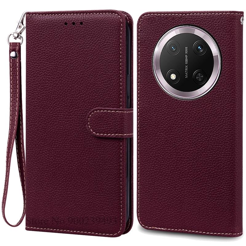 Für Honor Magic 7 Lite Hülle Brieftasche Leder Klapphülle Für Honor Magic7 Lite 5G Hülle Handy Coque Für Honor Magic 7 Lite Hülle Etui Honor Magic 7 Lite