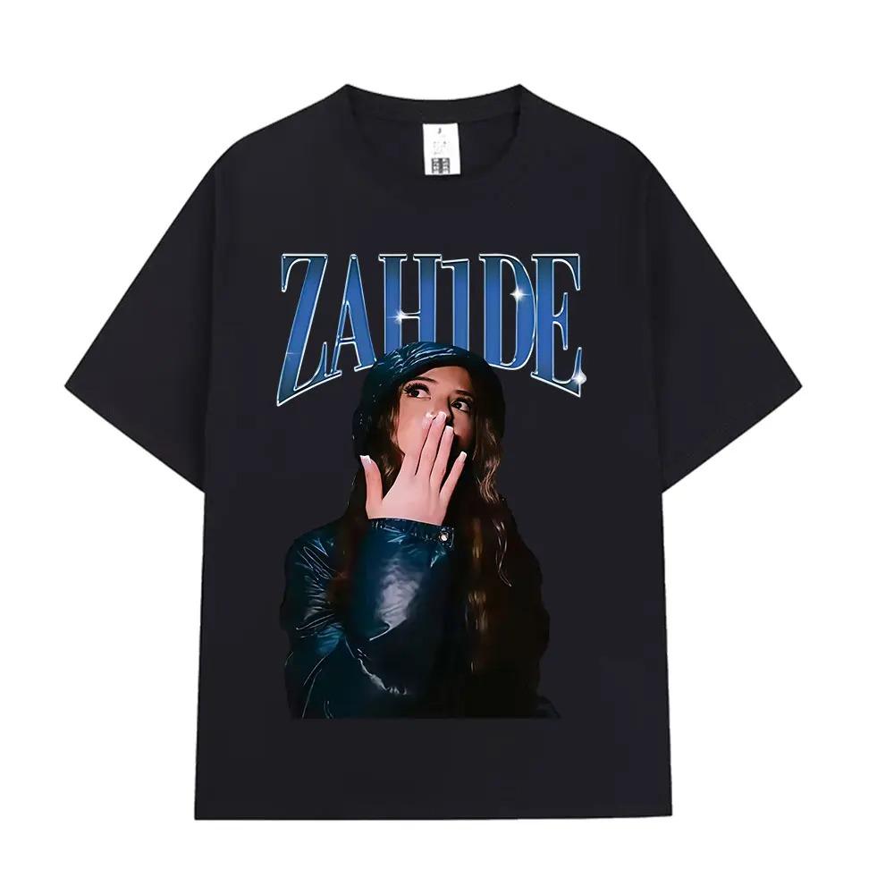 2026 Neue Zahide Merch Grafik T-Shirts Herren Damen Kleidung Mode Hohe Qualität T-Shirts Baumwolle Kurzarm Harajuku T-Shirts XL