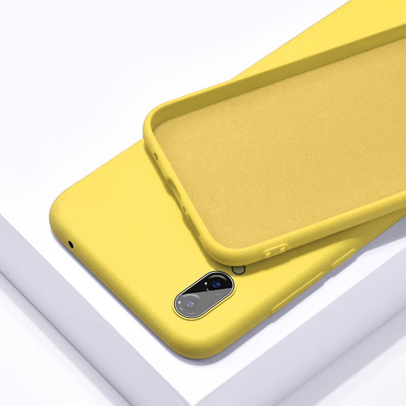 Hülle für Huawei P20 Lite P30 Pro P Smart Z Y5 Y6 Y7 Y9 2019 Silikonhülle für Honor 8X 9 10 10i 20 20i Nova 4 3 3i Handyhüllen For Huawei P20 Pro gelb