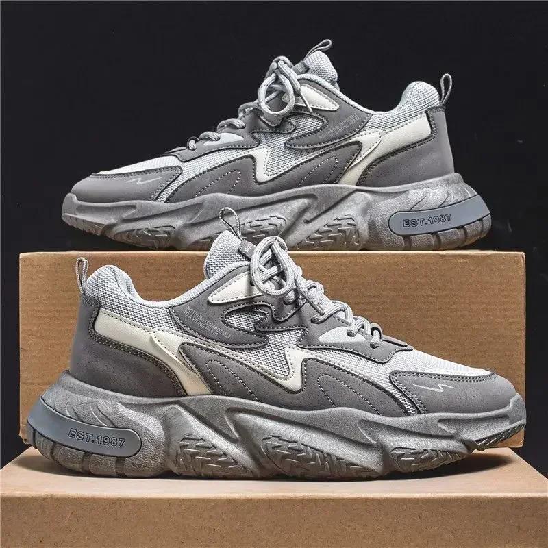 Luxuriöse Herren-Sneaker Marken-Herren-Freizeit-Sneaker 2024 Neue Qualitätsschuhe für Herren Outdoor-Mode Plateau-Schuhe Tenis Masculino 43