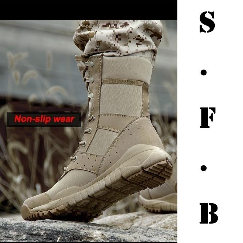 Winter Herbst Männer Militär Stiefel Special Forces Taktische Desert Combat Boote Outdoor Schuhe Schnee Stiefel 43