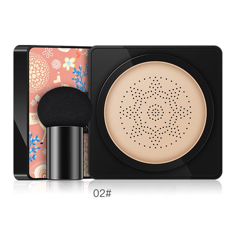 Schönheitscreme, Kosmetik, Luftkissen, Pilz, Schwammkopf, CC Concealer, feuchtigkeitsspendendes Make-up, BB-Creme 02#Ivory