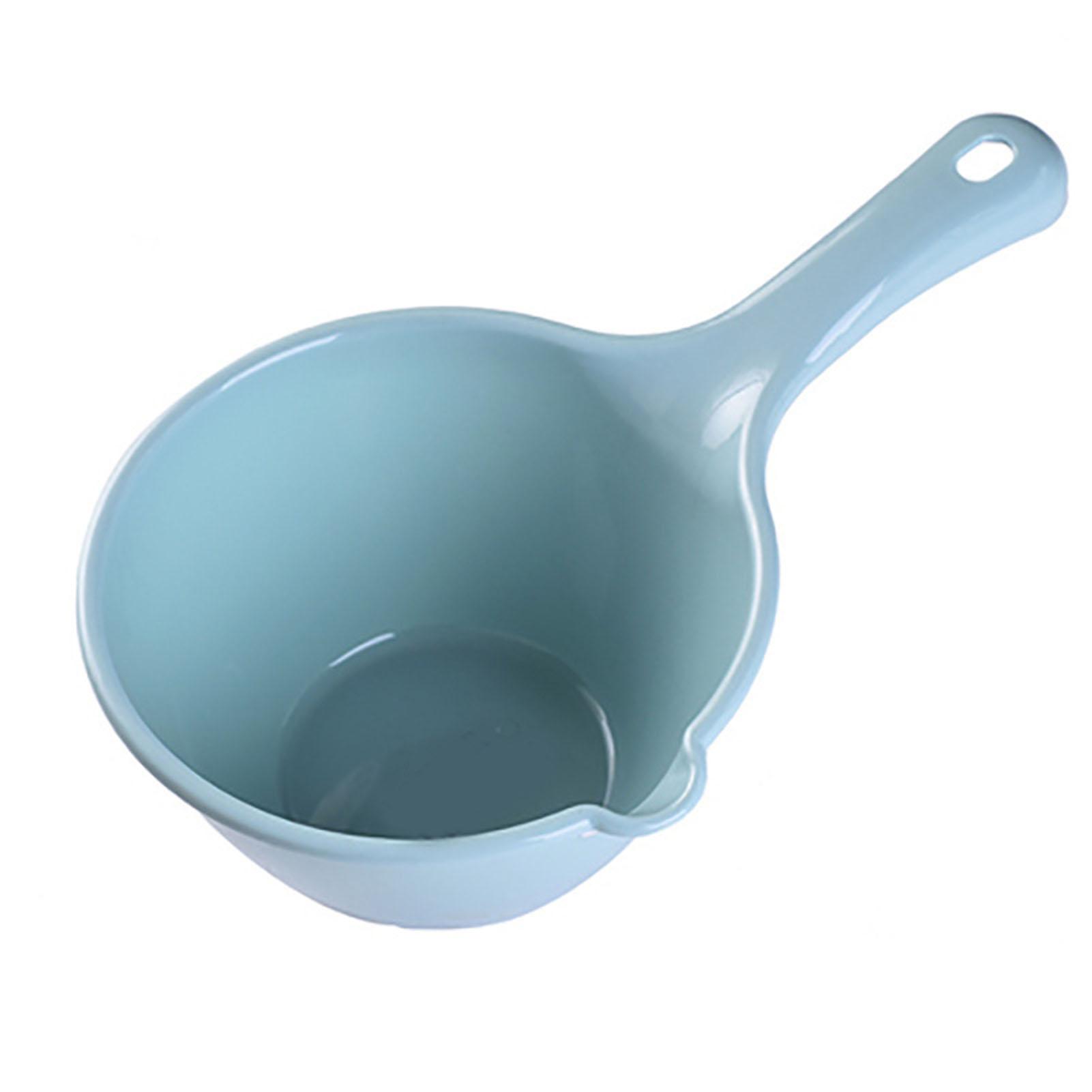 Kunststoff Wasser Schöpfkelle Bad Schöpfkelle Dipper Wasser Bad Scoop Bad Wasser Scoop Cup Hause Unverzichtbar für blau