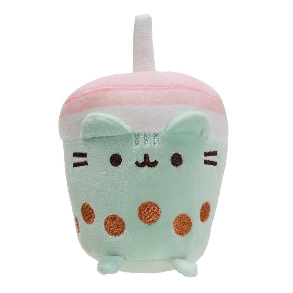 15CM Niedlich Simulierte Katze Puppe Plüsch Spielzeug Gefüllte Weiche Tier Plüsch weiß Grau Kätzchen Kissen Kinder Mädchen Geburtstag Geschenk Haustier spielzeug Deco grün