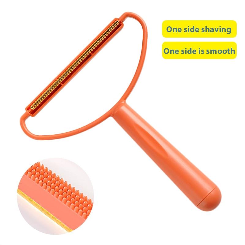 Mini Tragbare Lint Remover Fuzz Stoff Rasierer Für Teppich Woolen Mantel Kleidung Flusen Stoff Rasierer Pinsel Werkzeug Pelz Entferner orange