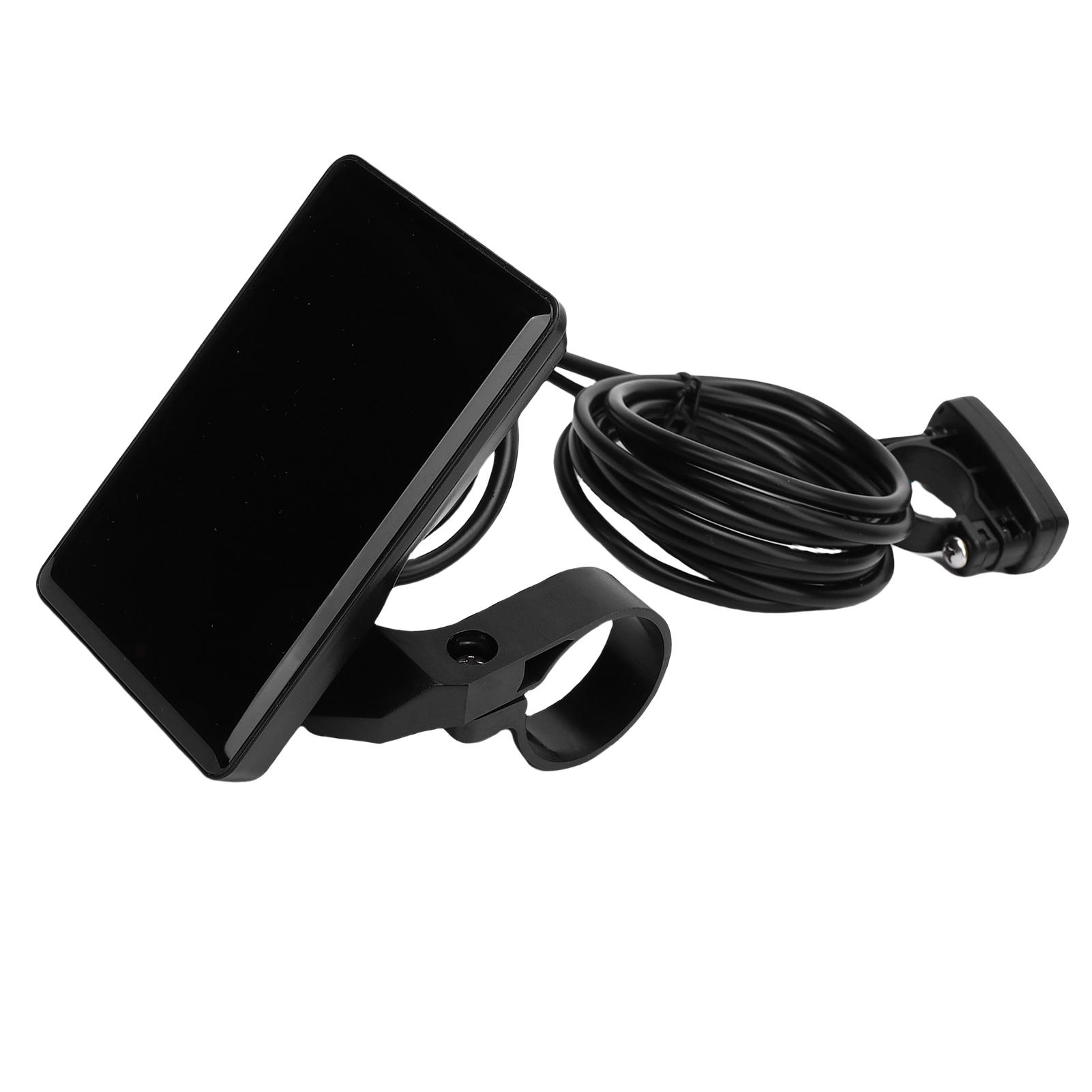 Elektrischer LCD-Anzeigemesser 24V 36V 48V LCD-Anzeigebedienfeld mit SM-Stecker für Radfahren