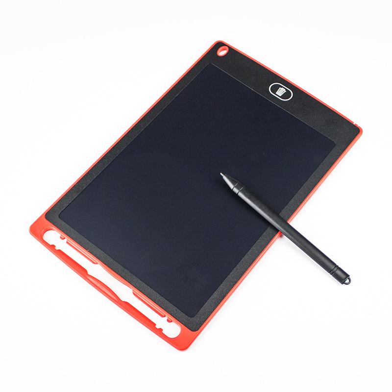 LCD-Handschrifttafel 8,5-Zoll-elektronisches Zeichenbrett für Kinder Handbemalte Tafel LCD LCD-Handschrifttafel Tafel 8.5 Inches rot