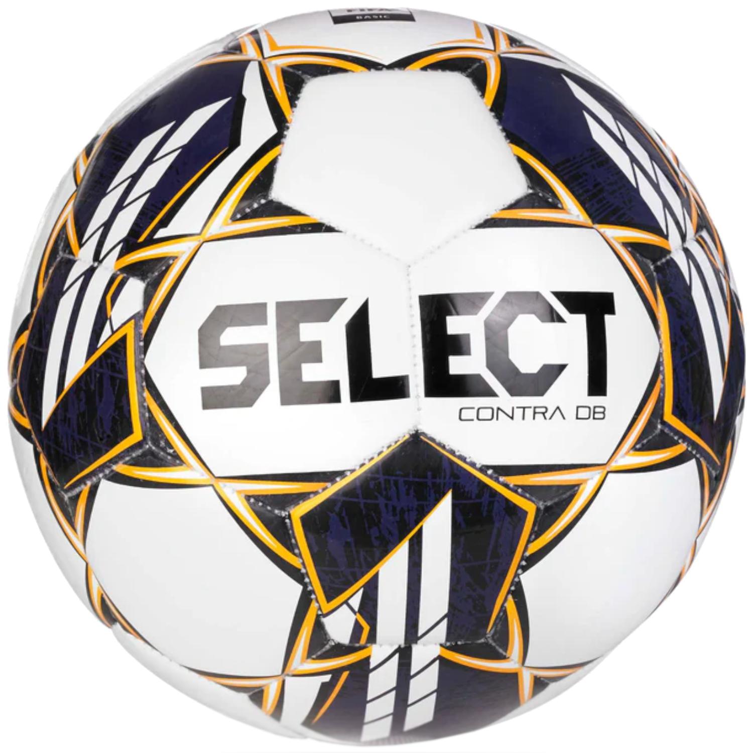 Select Contra DB FIFA Basic Ball, Unisex weiß Fußball 5 weiß